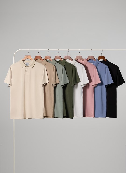 Áo Polo Dáng Vừa Tay Ngắn Non Branded 03 Vol 24