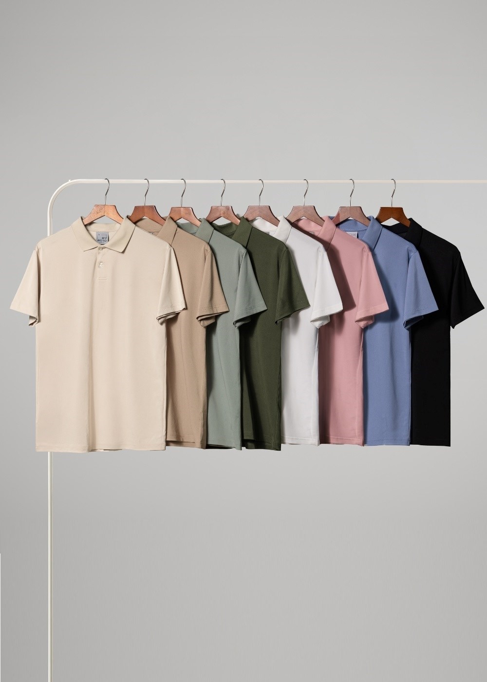 Áo Polo Nam Basic Tay Ngắn Vải Pique Thoáng Mát Non Branded 03