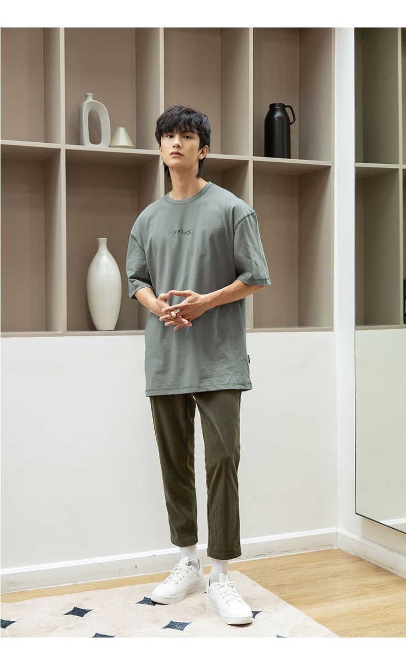 Áo Thun Cổ Tròn Tay Ngắn Vải Cotton 2 Chiều Thấm Hút Biểu Tượng Dáng Rộng Đơn Giản Y2010 Originals Ver109 - YaMe.vn Áo Thun Cổ Tròn Tay Ngắn Vải Cotton 2 Chiều Thấm Hút Biểu Tượng Dáng Rộng Đơn Giản Y2010 Originals Ver109 - YaMe.vn