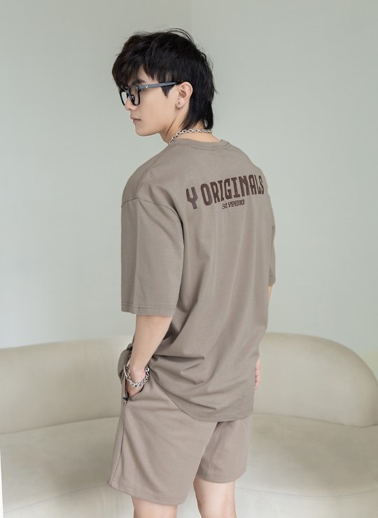 Áo Thun Vải Cotton Compact 2S Thấm Hút Mềm Mại Y2010 Originals