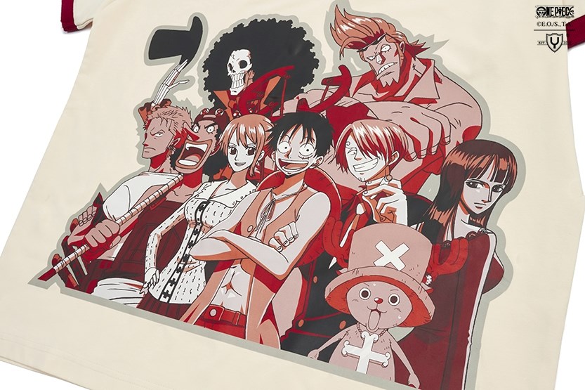 Áo Thun Phối Màu Tay Ngắn ONE PIECE 10