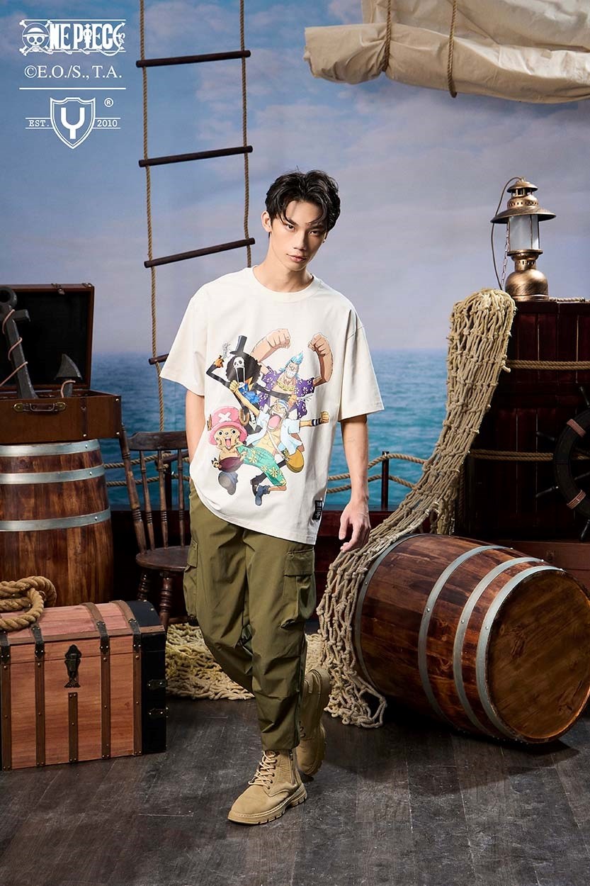 Áo Thun Dáng Rộng Tay Ngắn ONE PIECE 11