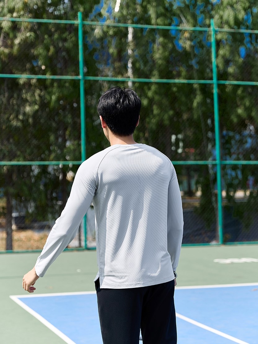Áo Thun Tay Dài Thể Thao Vải Diamond Chống Nắng Beginner 02