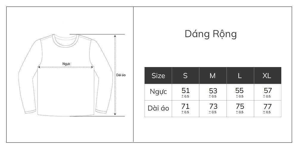 Áo Thun Tay Dài Cotton Phối Màu Seventy Seven 16