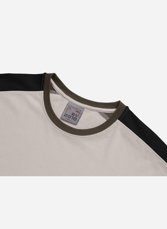 Áo Thun Tay Dài Cotton Phối Màu Seventy Seven 16