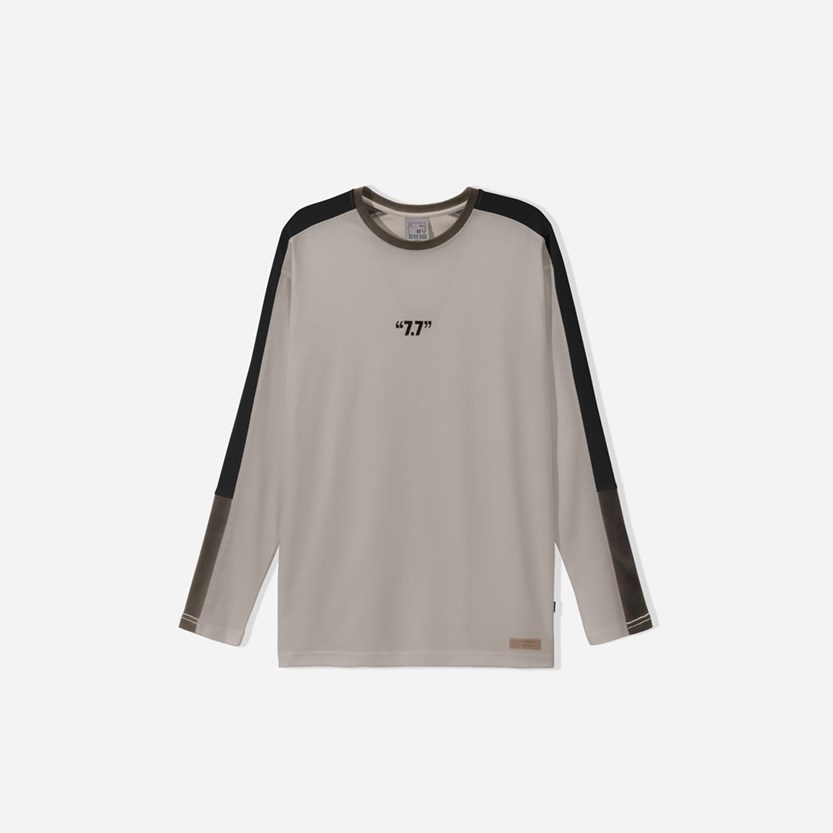 Áo Thun Tay Dài Cotton Phối Màu Seventy Seven 16
