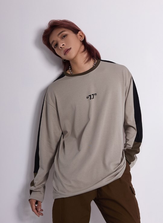 Áo Thun Tay Dài Cotton Phối Màu Seventy Seven 16