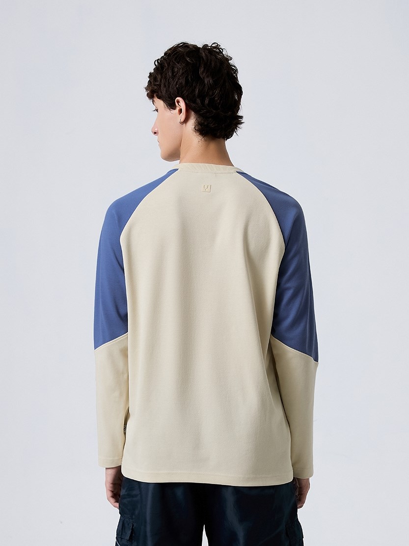 Áo Thun Tay Dài Phối Màu No Style M15