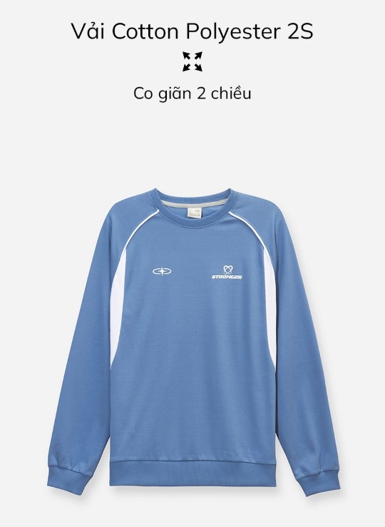 Áo Thun Cổ Tròn Tay Dài Vải Cotton 2 Chiều Thấm Hút Phối Màu Dáng Rộng Giá Tốt No Style M16 Vol 24