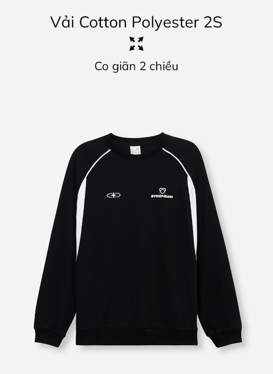 Áo Thun Cổ Tròn Tay Dài Vải Cotton 2 Chiều Thấm Hút Phối Màu Dáng Rộng Giá Tốt No Style M16 Vol 24