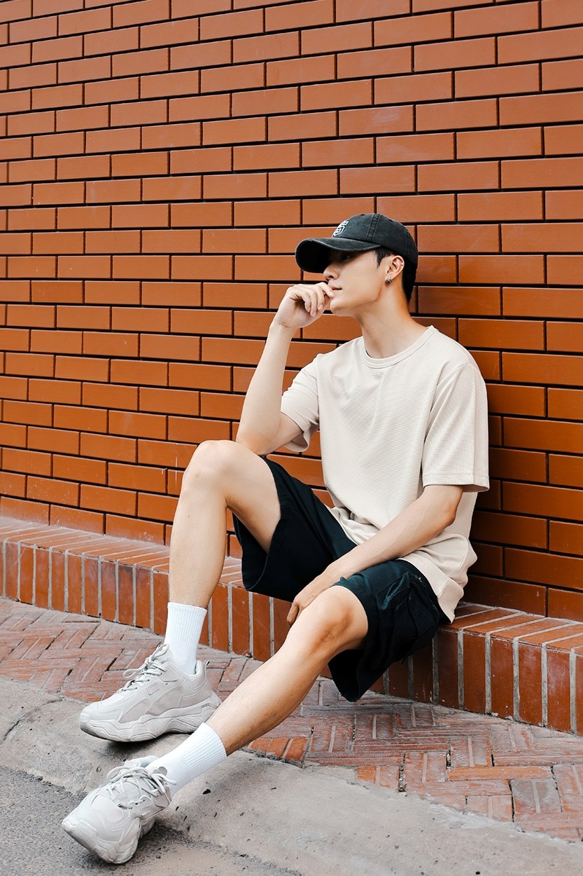 Áo Thun Vải Waffle Thoáng Mát Non Branded 01
