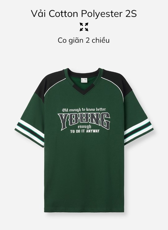 Áo Thun Tay Ngắn Cotton No Style M139
