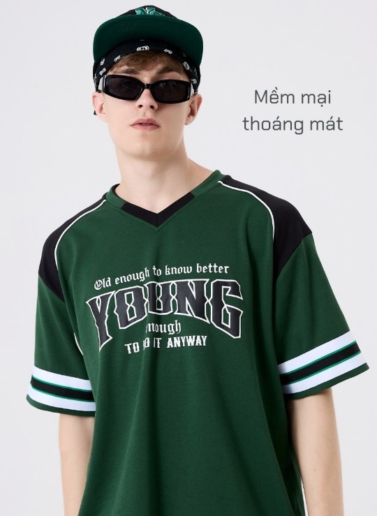 Áo Thun Tay Ngắn Cotton No Style M139