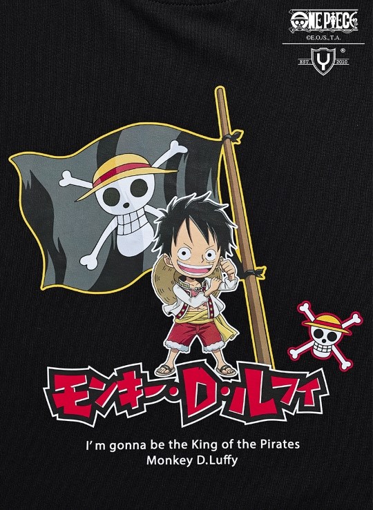Áo Thun Tay Ngắn Cotton Mát Mịn ONE PIECE M13