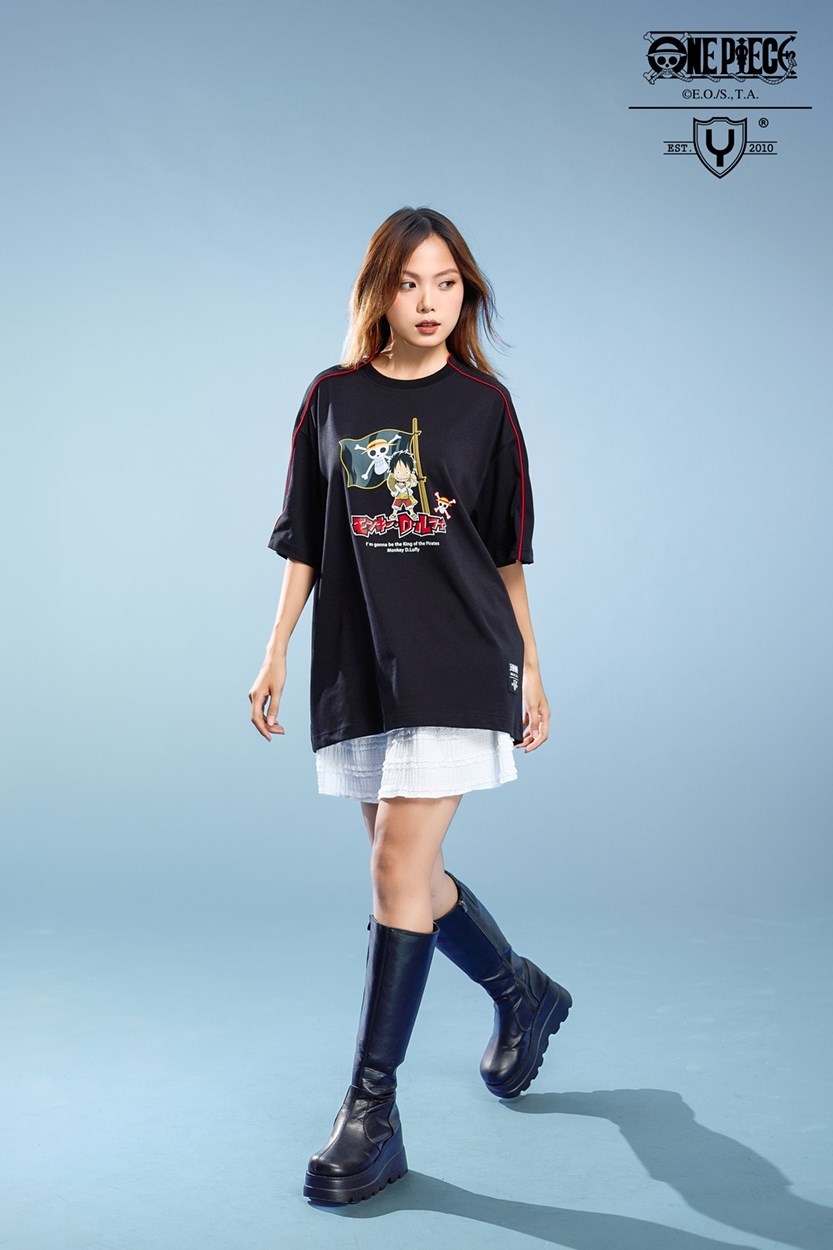 Áo Thun Tay Ngắn Cotton Mát Mịn ONE PIECE M13