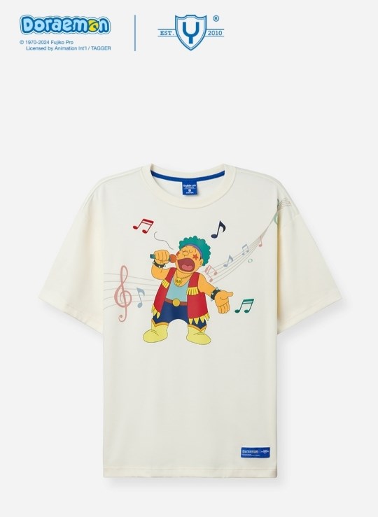 Áo Thun Tay Ngắn Vải Công nghệ Cool Touch Mặc Mát Doraemon 05