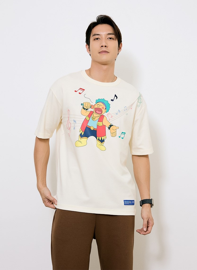 Áo Thun Tay Ngắn Vải Công nghệ Cool Touch Mặc Mát Doraemon 05