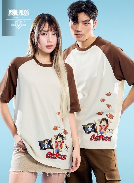Áo Thun Tay Ngắn Raglan ONE PIECE M7