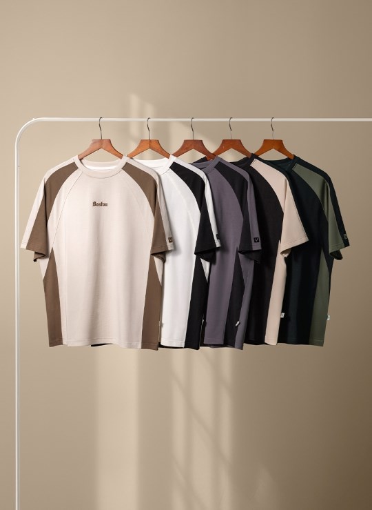 Áo Thun Phối Màu Tay Ngắn No Style M4 Vol 24
