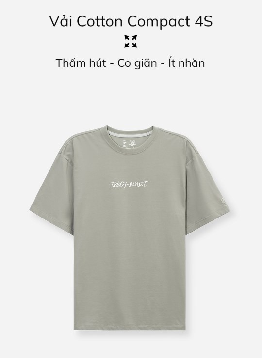 Áo Thun Cổ Tròn Tay Ngắn Vải Cotton 4 Chiều Co Giãn Biểu Tượng Dáng Vừa Giá Tốt No Style M111 Vol 24