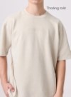 Áo Thun Tay Ngắn Vải Nhung Suede Mềm Mịn No Style M14