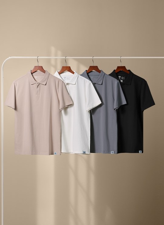Áo Polo Tay Ngắn Vải Công Nghệ Làm Mát Cool Touch 06