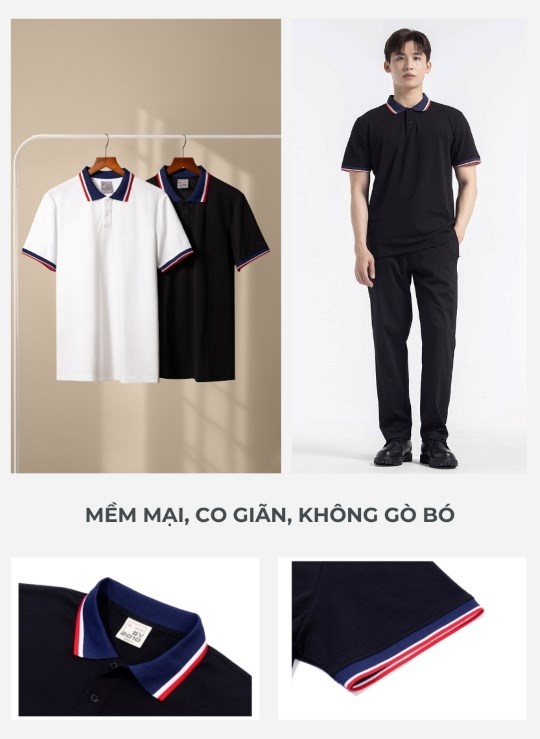 Áo Polo Dáng Vừa Tay Ngắn No Style 78 Vol 24