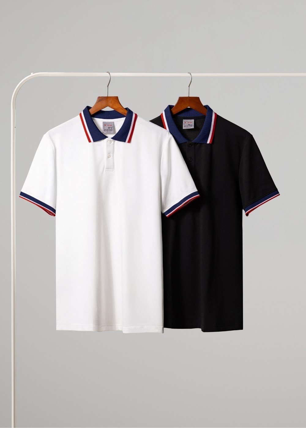 Áo Polo Nam Tay Ngắn Phối Màu Cổ Thoáng Mát No Style 78
