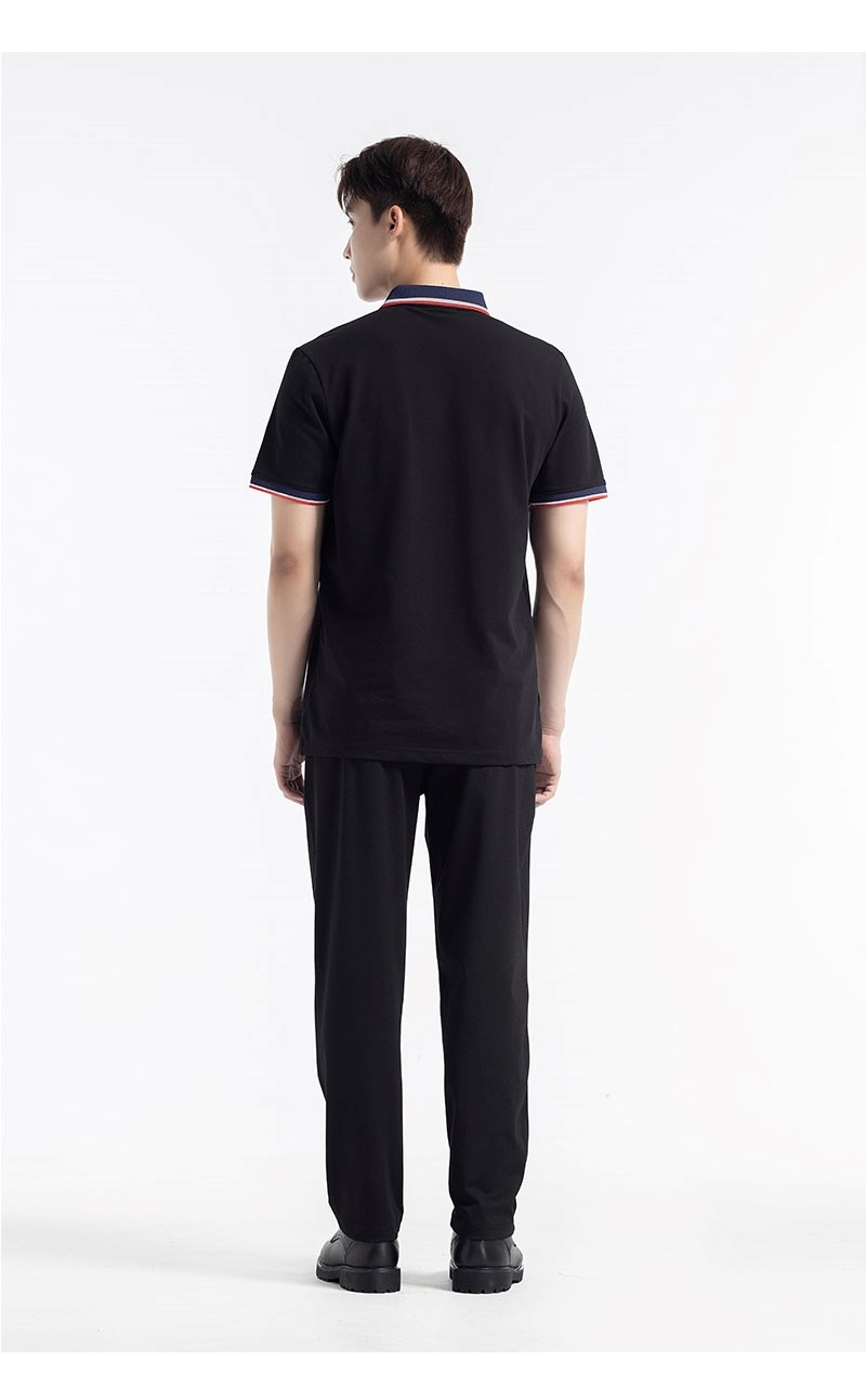 Áo Polo Nam Tay Ngắn Phối Màu Cổ Thoáng Mát No Style 78