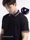 Áo Polo Nam Tay Ngắn Phối Màu Cổ Thoáng Mát No Style 78