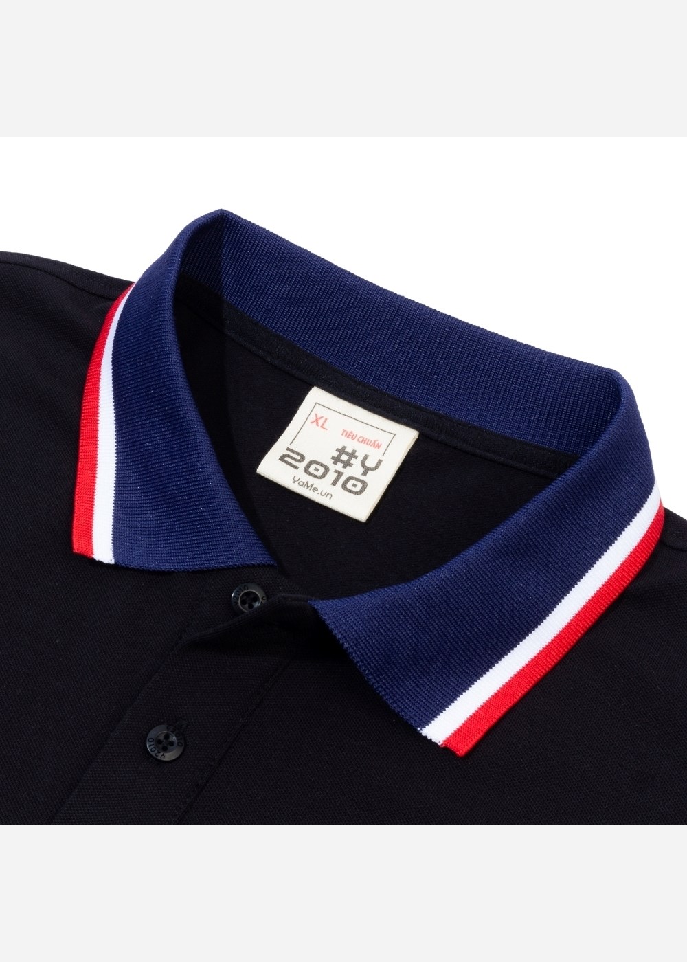 Áo Polo Nam Tay Ngắn Phối Màu Cổ Thoáng Mát No Style 78