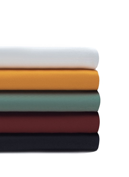 Áo Thun Vải Cotton Compact 2S Thấm Hút Mềm Mại Đơn Giản