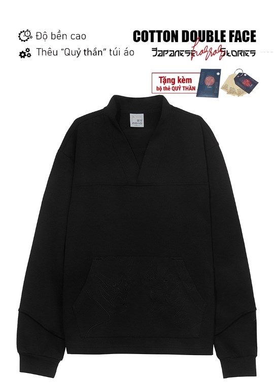 Áo Thun Sweater Vải Cotton Double Face Bền Bỉ Thoáng Khí JHS