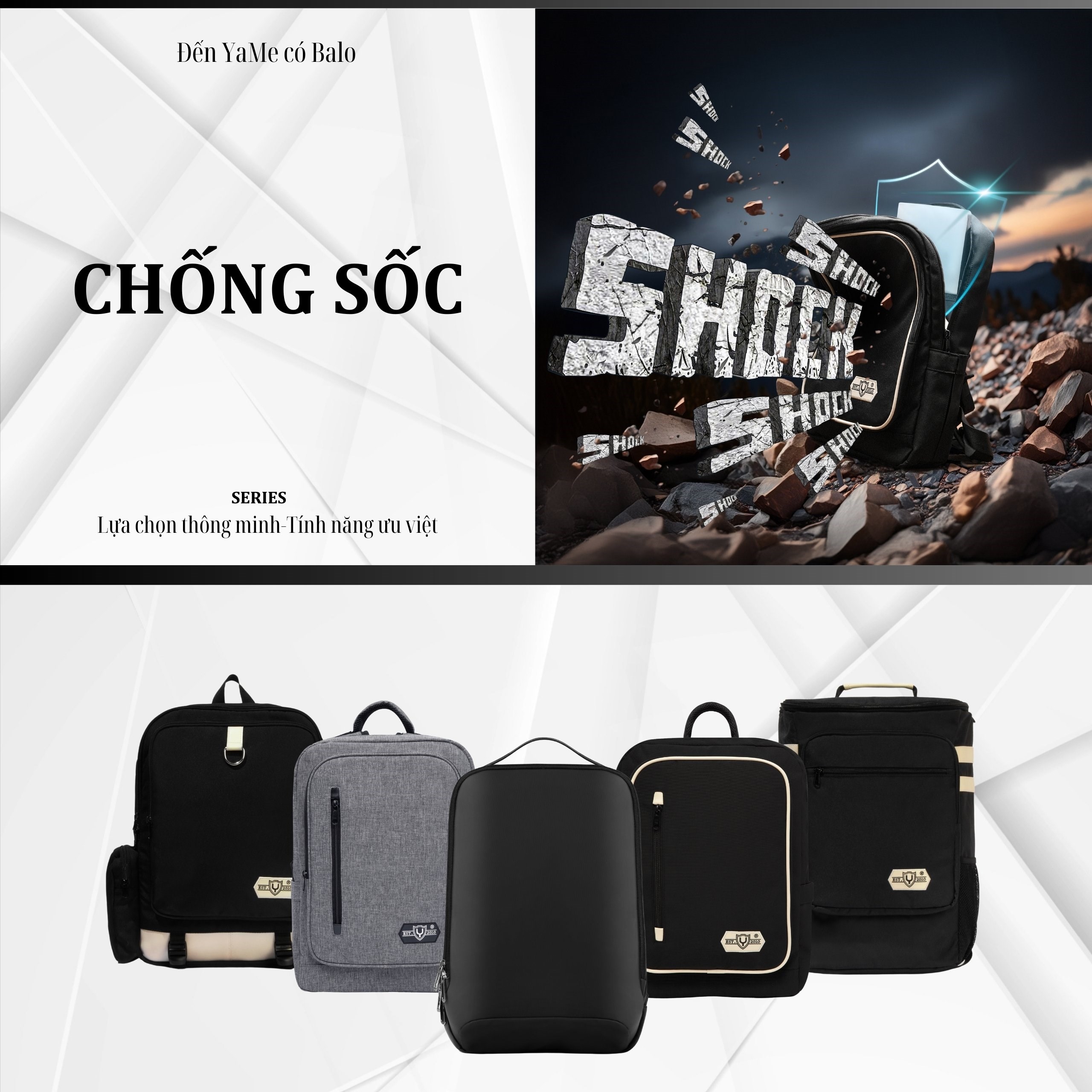 Balo Chống Sốc Khởi Nguyên 12