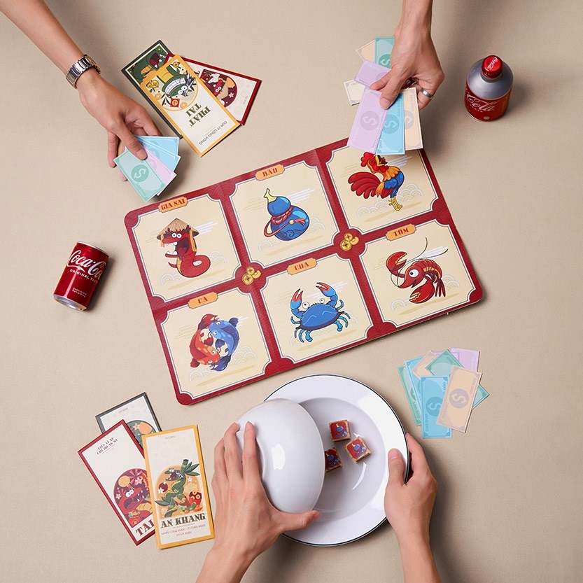 Board Game Bầu Cua Lô Tô - Phiên Bản 2025​