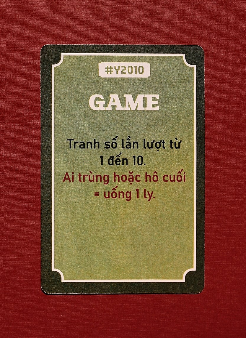 Board Game Thẻ Trò Chơi - Phiên Bản 2025​