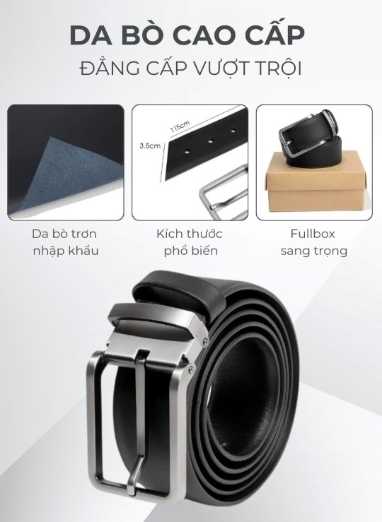 Dây Nịt Da Thật  #Y2010 D16 Vol 25