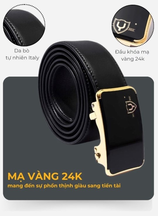 Dây Nịt Da Ý  Kim Bảo 04 Vol 24