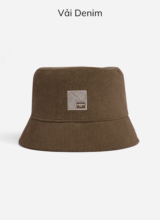 PKTT Nón Bucket Vải KaKi Phụ Kiện Seventy Seven 48 Vol 24