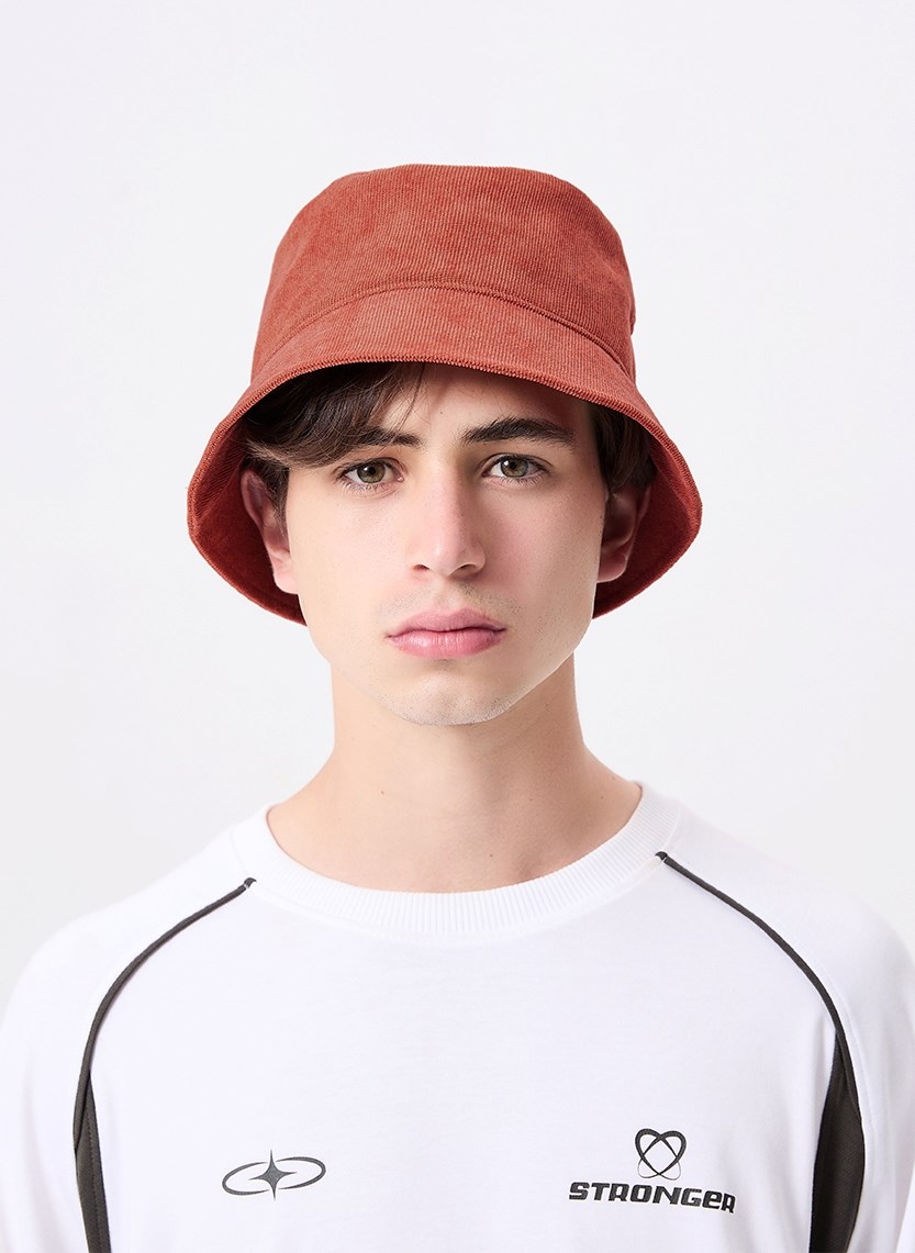 Nón Bucket Nhung Corduroy Non Branded 18