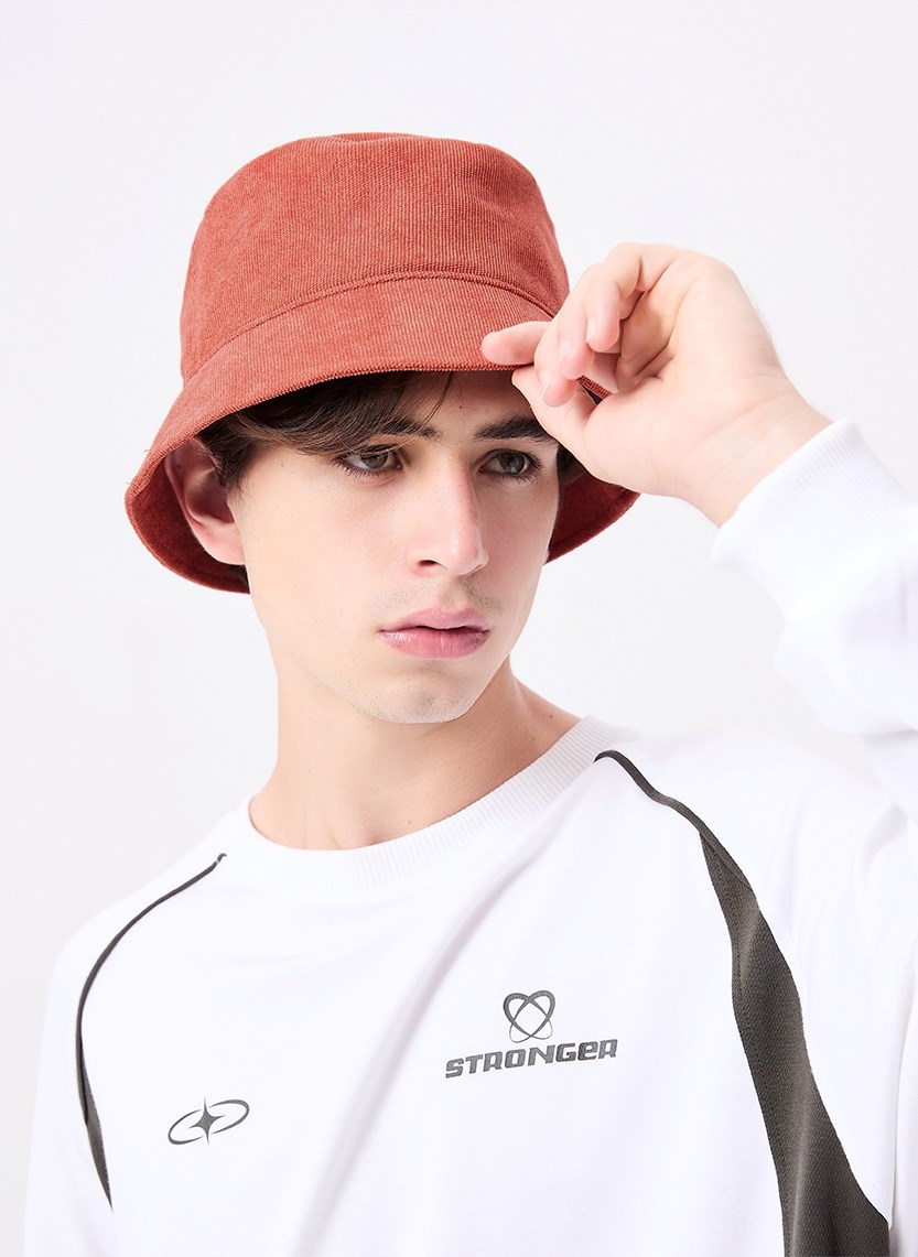 Nón Bucket Nhung Corduroy Non Branded 18