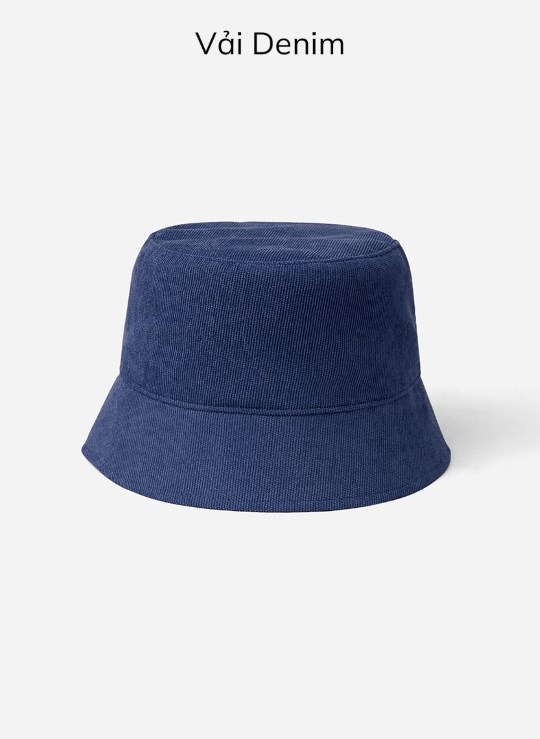 PKTT Nón Bucket Vải Kaki Trơn Giá Tốt Non Branded 18 Vol 24