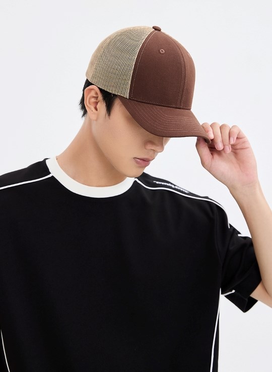 Nón Lưỡi Trai Phối Lưới Non Branded 11