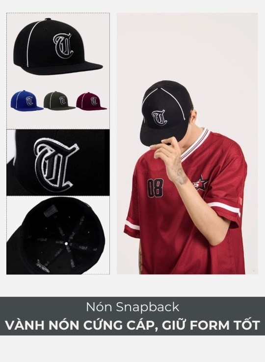 Nón Snap Back No Style M156 Vol 24