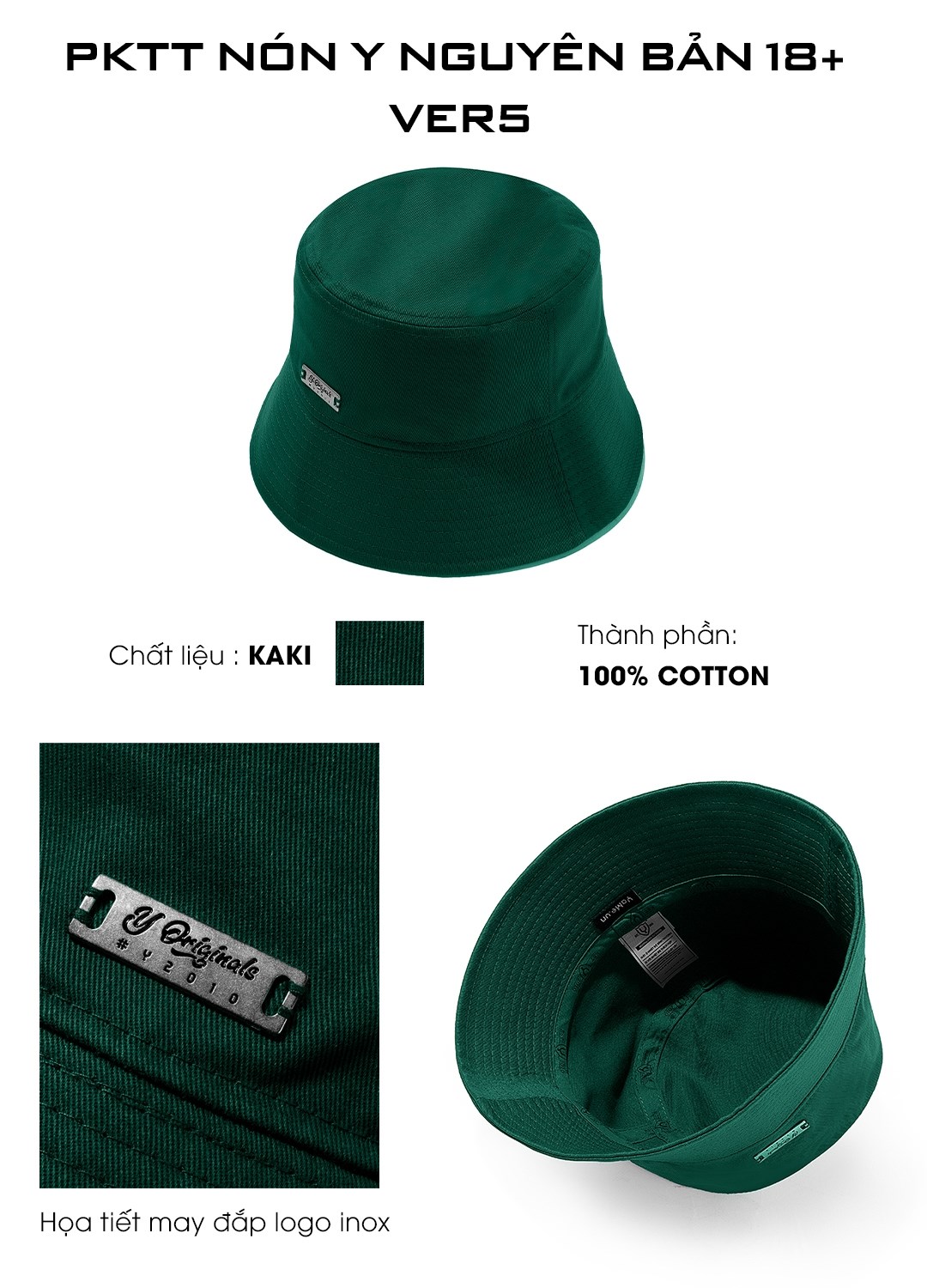 Nón Bucket Nguyên Bản Ver5 Vol 23
