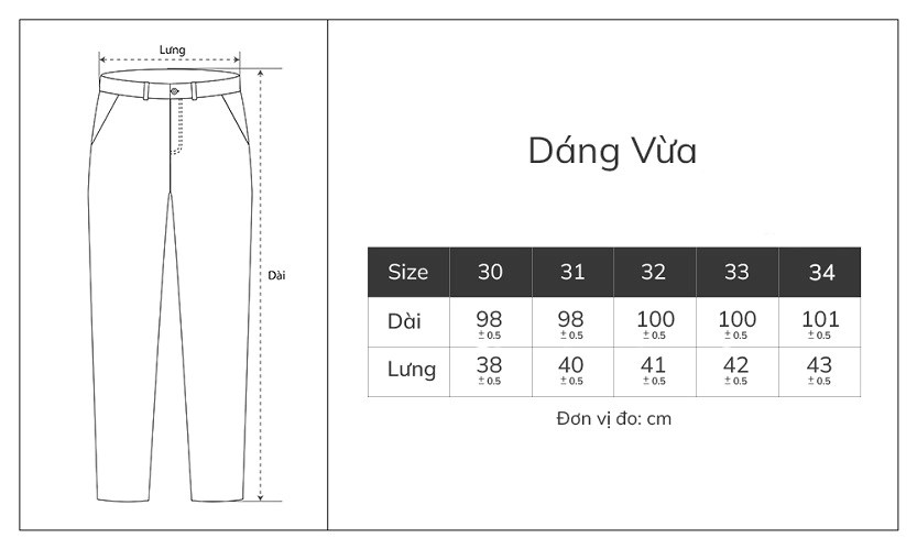 Quần Dài PREMIUM 58