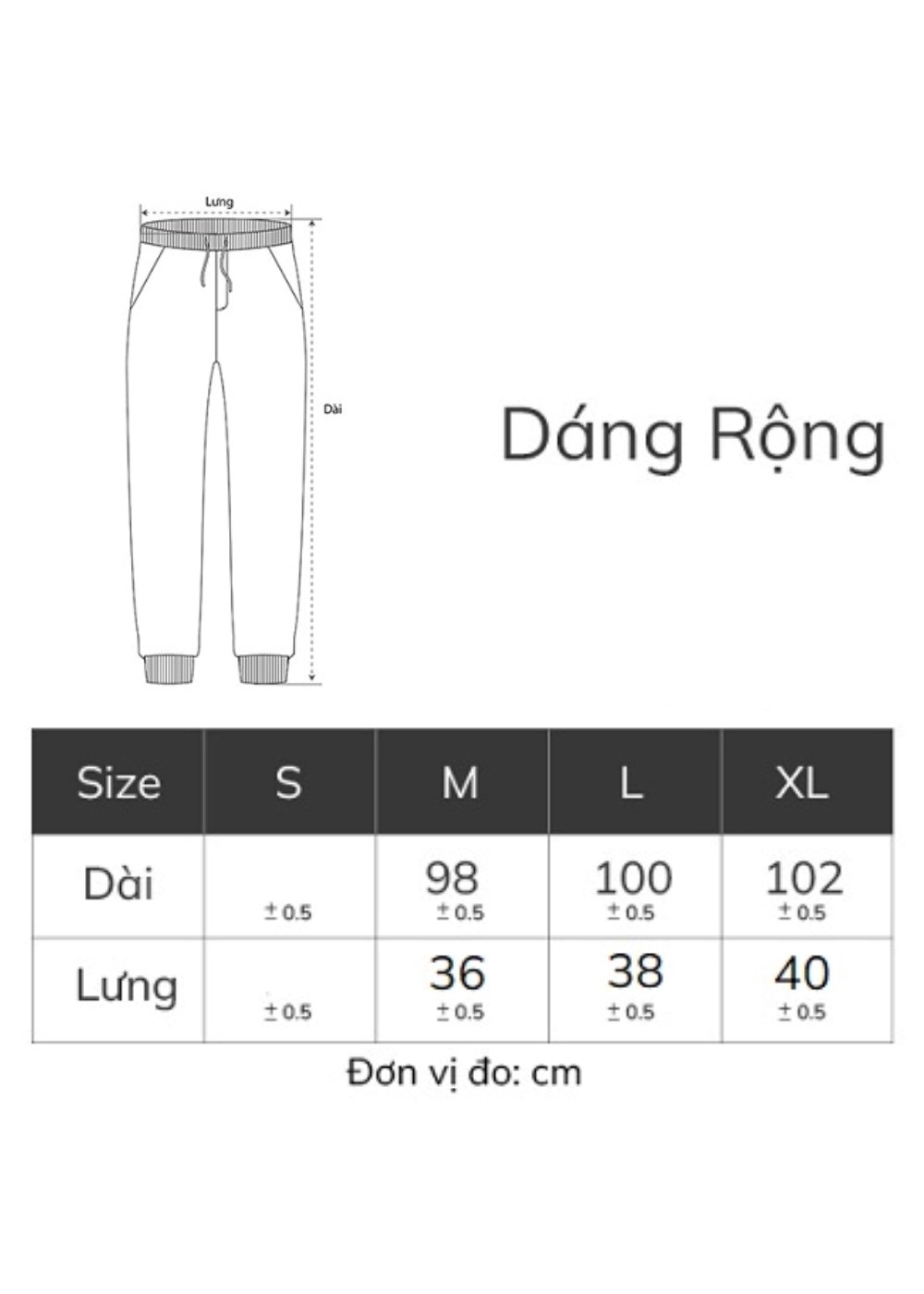 Quần Jogger Dù Co Giãn No Style M97
