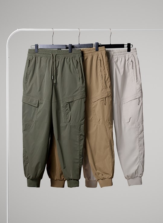 Quần Jogger Dù Co Giãn No Style M97