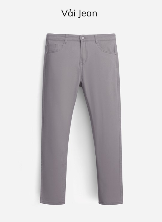 Quần Jean Lưng Gài Ống Đứng Vải Cotton Co Giãn Trơn Dáng Vừa Giá Tốt No Style M143 Vol 24