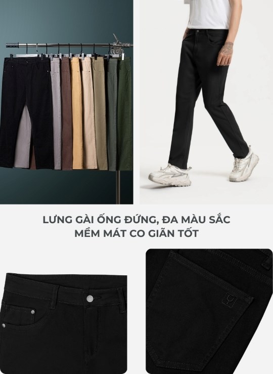 Quần Jean Slimfit No Style M143